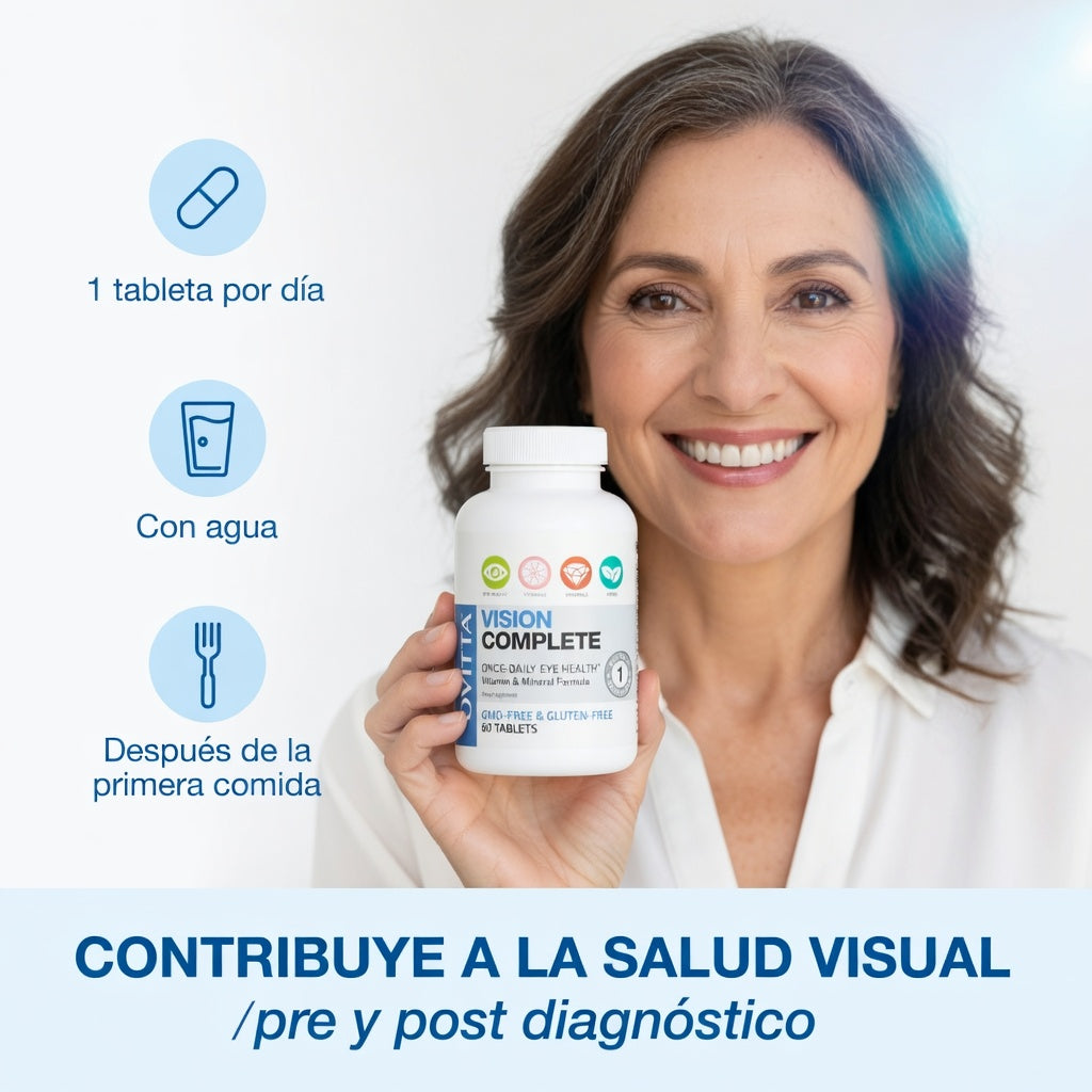Vision Complete— Salud ocular completa en una sola tableta
